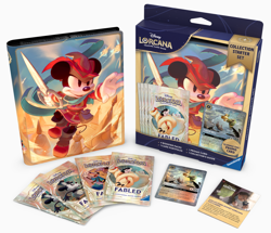 Disney Lorcana Fabled Sealed Collection Starter Set - 4 booster packs+Promo card - Image 2