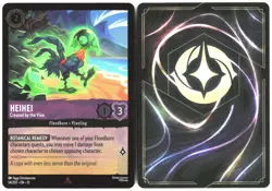 Disney Lorcana TCG Heihei - Created by the Vine 54/207 rare Foil Attack Of The V - Image 3