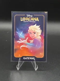 Elsa Frozen Gateway SHIMMERING SKIES Insert 2024 Disney Lorcana Art Card NM - Image 1