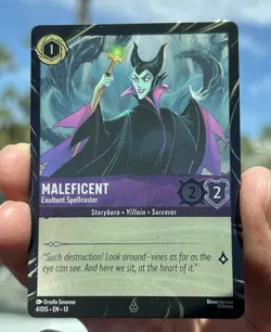 2026 Disney Parks Lorcana Maleficent - 4/DIS Attack of the Vine! Promo - Image 1