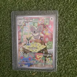 Pokemon TCG Cinccino Illustration Rare Full Art Holo SV05 183/162 110 HP EN - Image 1