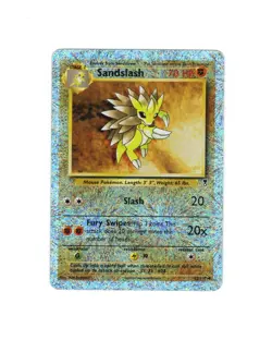Pokemon 2002 Legendary Collection Reverse Holo Sandslash #62/110 VLP - Image 1