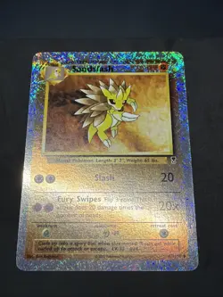 Pokemon TCG Sandslash Reverse Holo 62/110 Legendary Collection PRINT LINE LP/MP - Image 1