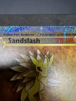 Pokemon TCG Sandslash Reverse Holo 62/110 Legendary Collection PRINT LINE LP/MP - Image 2