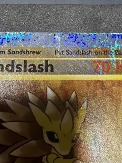 Pokemon TCG Sandslash Reverse Holo 62/110 Legendary Collection PRINT LINE LP/MP - Image 3