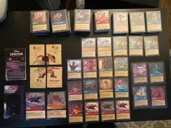 Disney Lorcana TCG The First Chapter Lot. 400+ Cards. 4 Legendary/17 Super Rare - Image 1