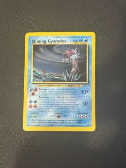 Pokemon TCG Shining Gyarados Holo Card Neo Revelation 65/64 MP - Image 1