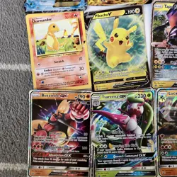 Jumbo TCG mixed pokemon cards LP-MP-HP with EX GX V TAG TEAM PROMO basics 25th - Image 5