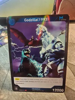 Godzilla 1993 EBP03-012 R Resonance of Rivals Godzilla Card Game Rare Blue Monst - Image 1