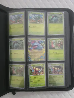 Mega Evolution Complete Master Base Set w. Binder - 264 Cards, C/UC/H/RH & EXs - Image 1