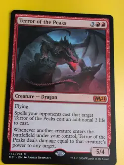 Terror of the Peaks. M21 Mythic Dragon Magic the Gathering Card. - Image 4