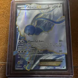 Altaria EX Card 123/124 XY Fates Collide Full Art Ultra Rare MP - Image 1