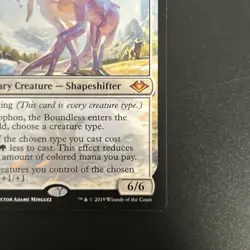 Mtg Morophon, the Boundless NM/M MH1 1/254 Modern Horizons Mythic Rare Card - Image 4