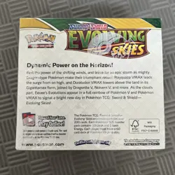 Pokemon TCG Evolving Skies Booster Box 36 Packs New and Sealed + Arcylic Case - Image 3