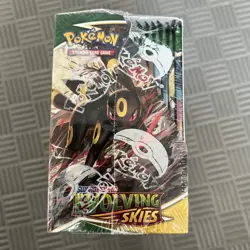 Pokemon TCG Evolving Skies Booster Box 36 Packs New and Sealed + Arcylic Case - Image 4