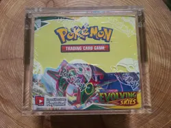 Pokemon TCG Sword & Shield EVOLVING SKIES Booster Box Sealed 36 Packs 820650818776 - Image 1