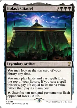 Bolas's Citadel (White Border) Mystery Booster 2 Regular - Image 1