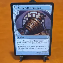 Wizards of the Coast Sensei's Divining Top Artifact Regular Uncommon 231 - Image 1