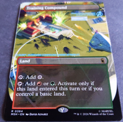 MTG Training Compound (Borderless) | Marvel Super Heroes | Rare Land | - Image 2