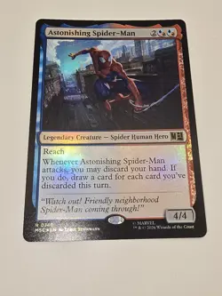Astonishing Spider-Man Commander: Marvel Super Heroes Foil - Image 1