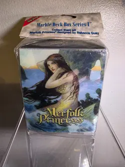 Vintage Toy Vault Deck Box MTG - 2003 Merfolk Princess - Art by Rebecca Guay NOS - Image 1