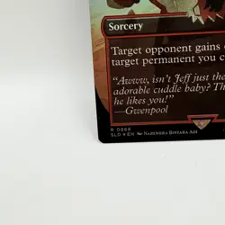MTG Harmless Offering 0868 Foil Secret Lair Marvel Gwenpool Jeff Land Shark R - Image 5