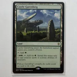 MTG Castle Garenbrig - Throne of Eldraine (ELD) Mint Condition #240 - Image 1