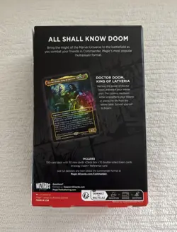 Magic: The Gathering - DOOM PREVAILS Commander Deck (Marvel Super Heroes MTG) - Image 3