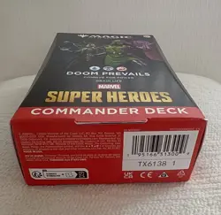 Magic: The Gathering - DOOM PREVAILS Commander Deck (Marvel Super Heroes MTG) - Image 4