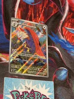 Pokemon Braviary 214/191 Sv08: Surging Sparks Holo (NM) - Image 3