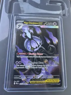 Mega Chandelure ex ME05: Pitch Black [115/084] Special Illustration Rare Holo... - Image 1