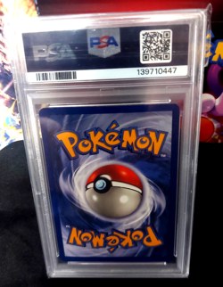 1999 Pokemon Fossil Aerodactyl Holo 1/62 PSA 8 - Image 3