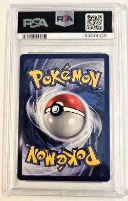 Pokemon 1999 Base Set 1st Edition Shadowless Pokedex 87 PSA 9 MINT - Image 2