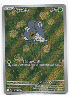 Nymble 96/94 Phantasmal Flames Holo Illustration Rare Pokemon TCG - Image 1