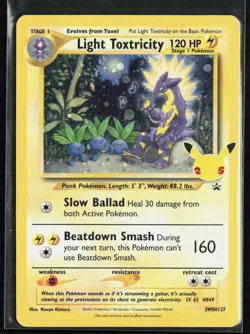Light Toxtricity SWSH137 - Pokemon Sword & Shield Promo - Holo Promo - LP - Image 1