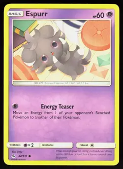 Espurr 44/131 - Pokemon Forbidden Light - Common - LP - Image 1