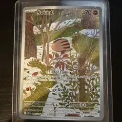 The Pokemon Company Swinub 165/159 Sv09: Journey Together IR Holo EN 2025 - Image 1