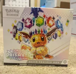 Pokemon TCG Prismatic Evolutions Elite Trainer Box - English Eevee - Image 1