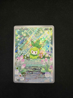 Pokemon TCG Petilil 091/086 Illustration Rare SV11:Black Bolt NM - Image 1
