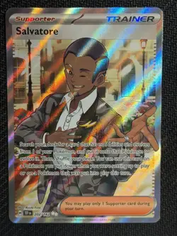 Salvatore 202/162 Ultra Rare Temporal Forces Pokemon Near Mint - Image 1