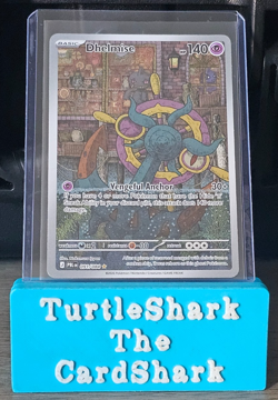 Dhelmise Pokemon TCG Pitch Black Full Art Illustration Rare 91/84 - Image 1