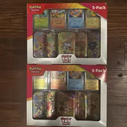 Pokemon Scarlet & Violet 151 Mini Tin 5-Pack Costco. Both sets(2) - Image 1