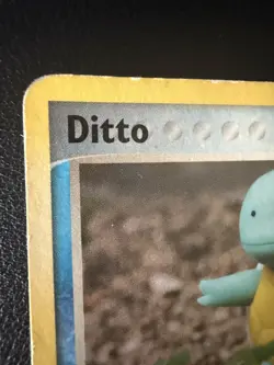 2005 POKEMON DITTO (SQUIRTLE) DELTA SPECIES 40/113 NON-HOLO REGULAR MP - Image 3