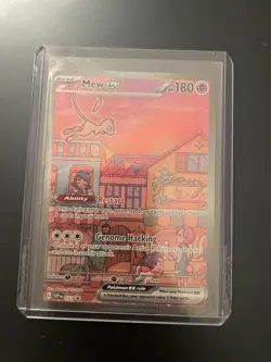 Pokemon TCG – Mew ex #053 Black Star Promo (Scarlet & Violet 151 UPC) - Image 1
