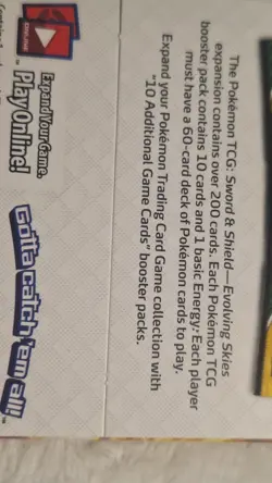 NEW Evolving Skies POKEMON TCG Sleeved Booster Pack Sylveon - Image 3