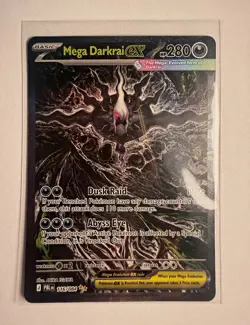 Mega Darkrai EX Full Art Holo Ultra Rare 116/084 Pitch Black - Image 1