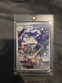 Pokemon TCG Vanilluxe 113/086 Sv: White Flare IR Full Art Holo Near Mint - Image 1