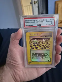 Pokemon Expedition Trainer Warp Point Reverse Holo Psa 9 152/165 2002 E Series - Image 2