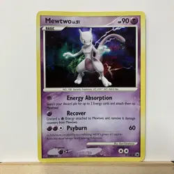 2008 Mewtwo 9/100 Majestic Dawn Holo Rare Vitnage Pokemon TCG Card - Image 2