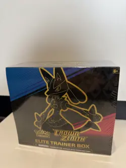 Pokemon TCG Crown Zenith Elite Trainer Box ETB New & Sealed - Image 1